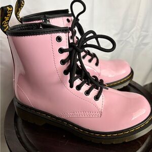 Dr. Martens Youth Patent Leather Boots